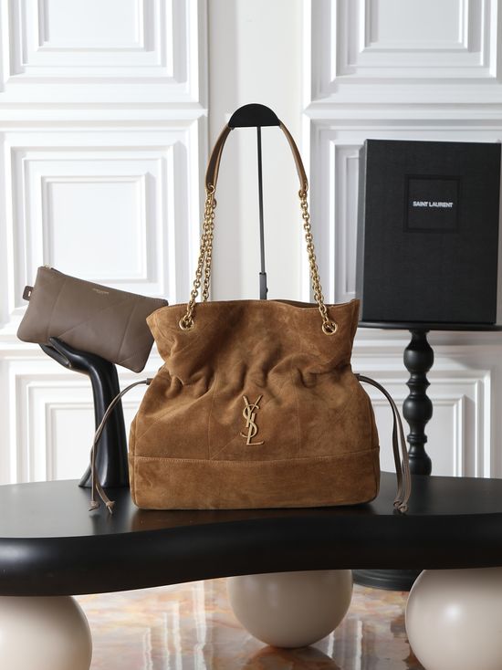 Yves Saint Laurent Jamie Suede Bucket Bag 809824