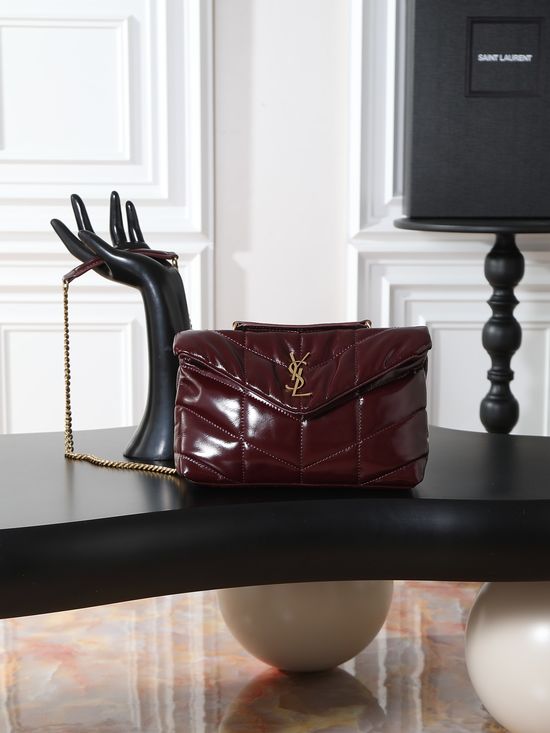 Yves Saint Laurent Loulou Puffer Mini Quilted Bag 759337