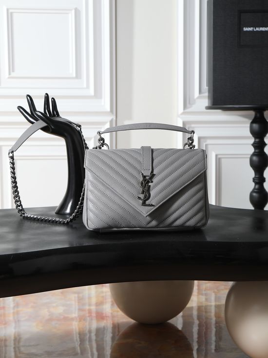 Yves Saint Laurent Monogram College Messenger Bag 392737