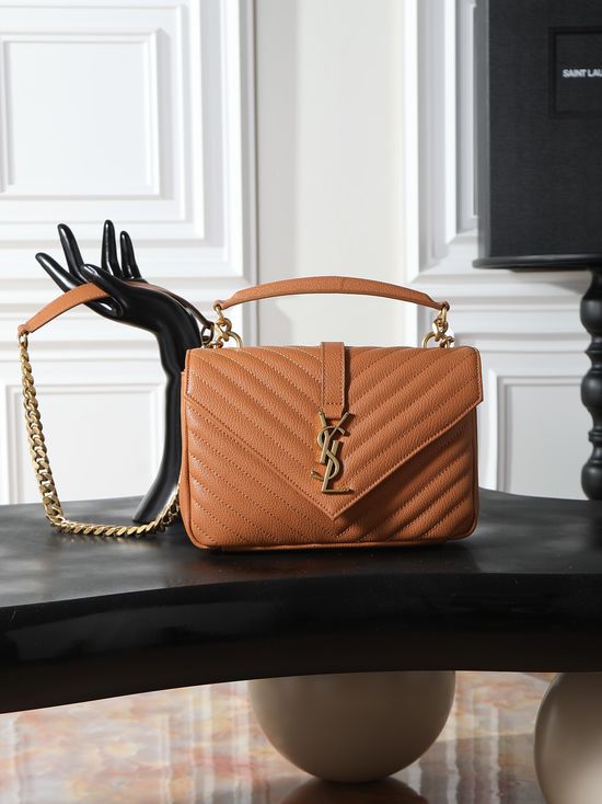 Yves Saint Laurent Monogram College Messenger Bag 392737