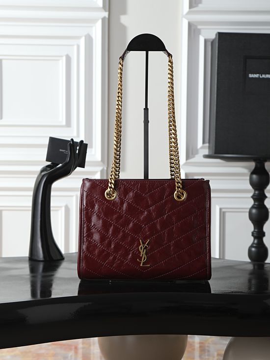 Yves Saint Laurent Niki Leather Tote Bag 872680