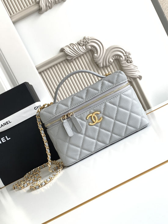 Chanel Double C Logo Lambskin Shoulder Bag AP4483
