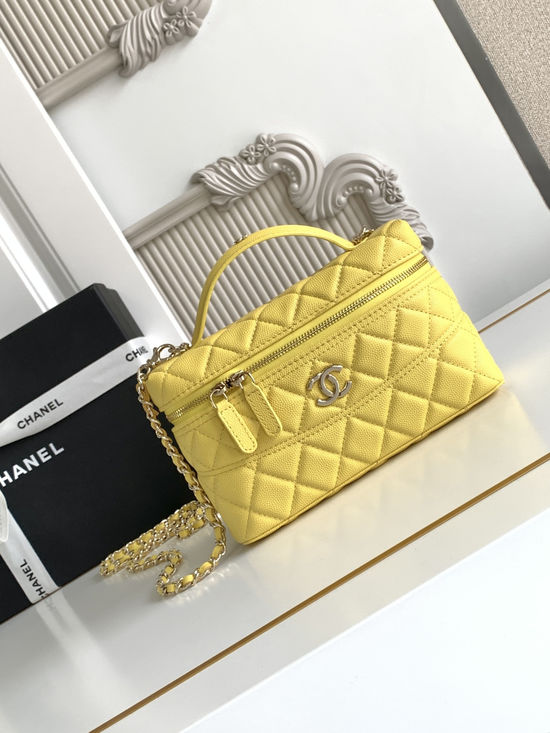Chanel LP Handle Cosmetic Box Bag AP4407