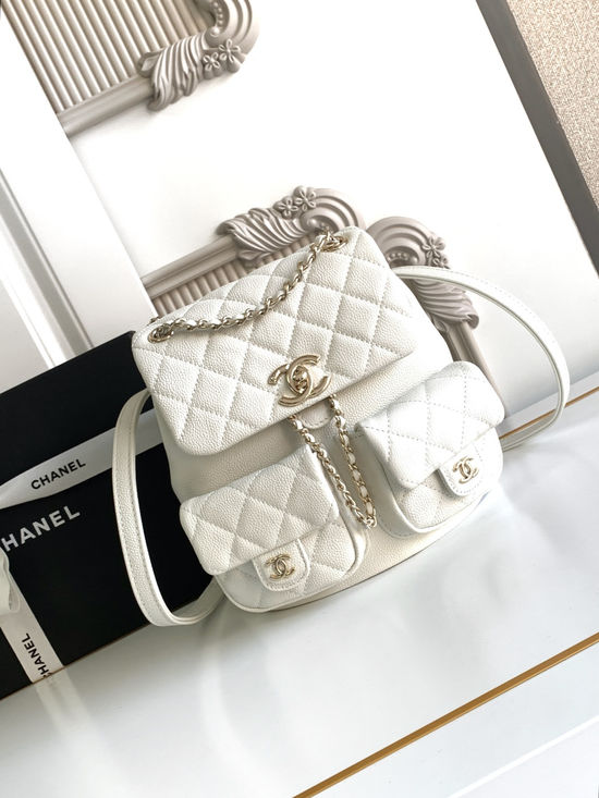 Chanel Duma Backpack Exclusive Leather 8047