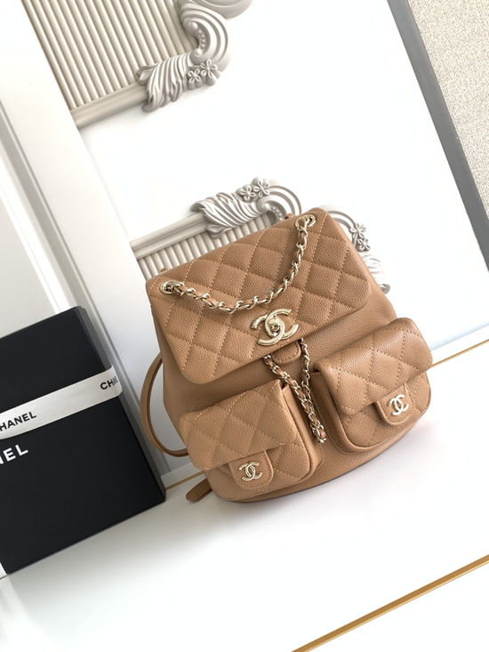 Chanel Duma Backpack Exclusive Leather 8045