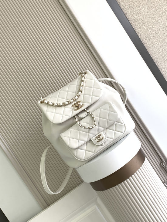 Chanel Duma Large Lambskin Backpack AS3618