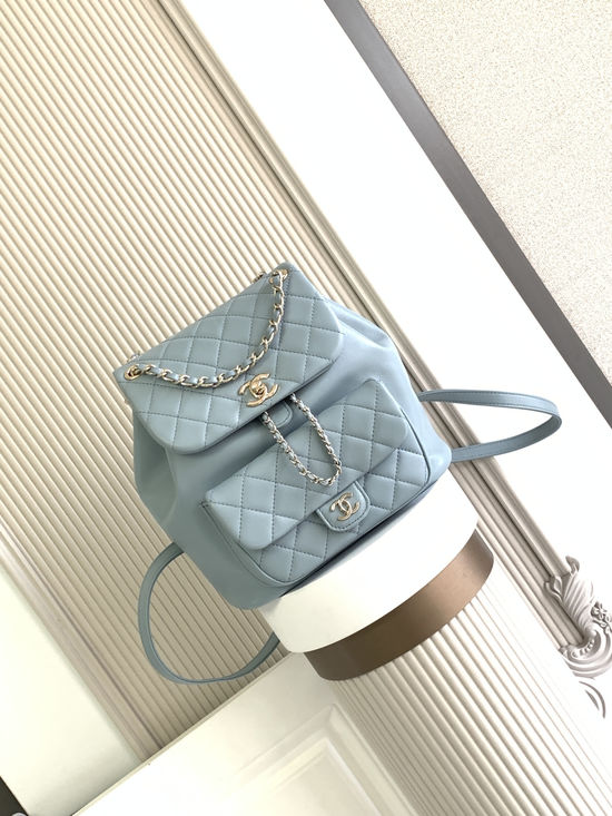 Chanel Duma Large Lambskin Backpack AS3618