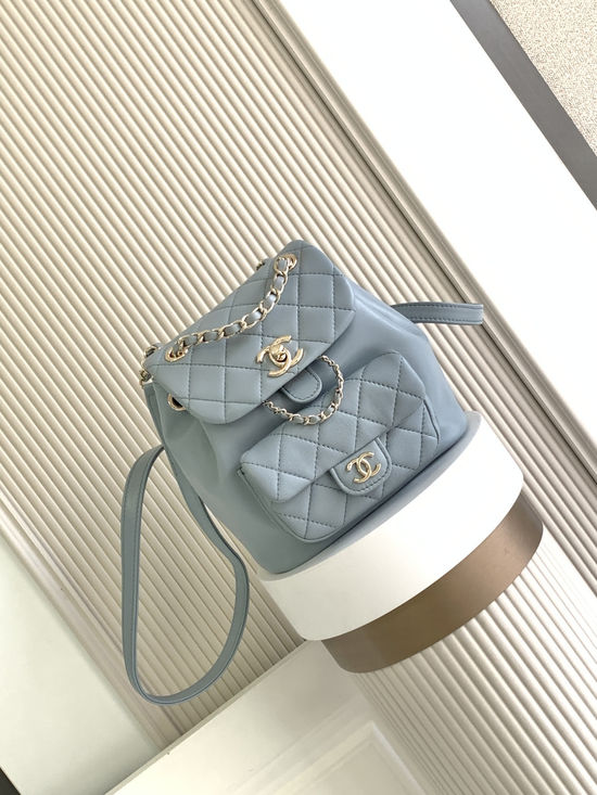 Chanel DUMA Sheepskin Small Backpack AS2908