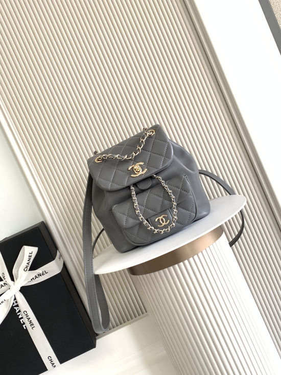 Chanel DUMA Sheepskin Small Backpack AS2908