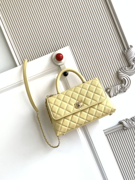 Chanel Coco Handle Flap Handbag 92990