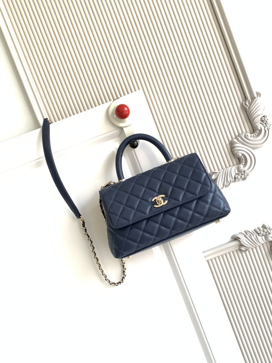 Chanel Coco Handle Flap Handbag 92990