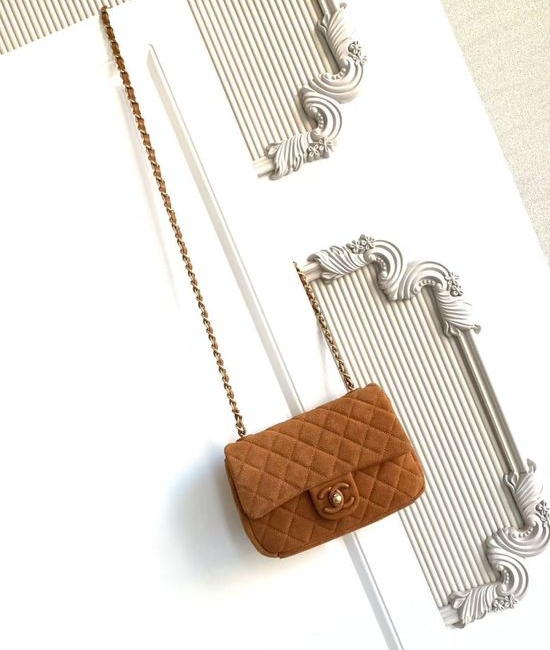 Chanel 26C Series Suede CF Bag AS5989