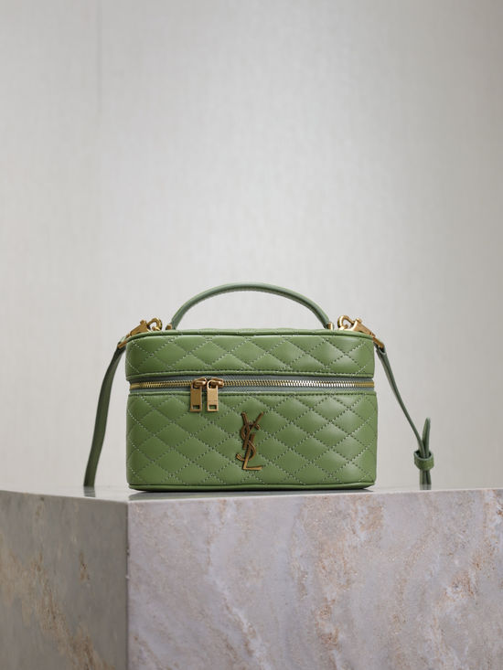 Yves Saint Laurent GABY MINI Box Bag Quilted Lambskin 766731
