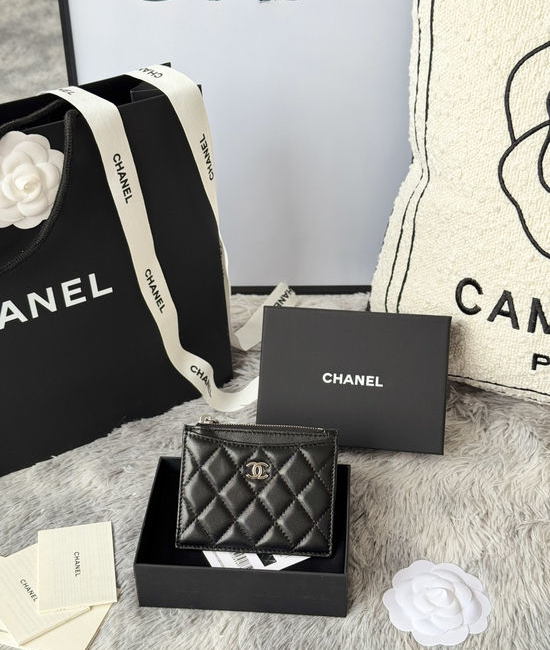 Chanel Small Wallet Top Quality Lambskin A84105