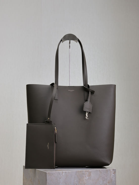 Yves Saint Laurent Shopping Tote Bag Vertical Green 600306