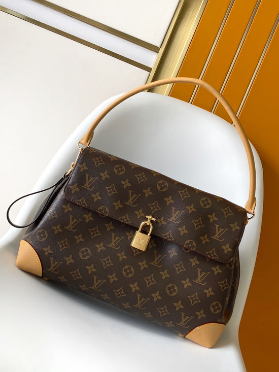 Louis Vuitton Hide Away Monogram Canvas Vintage Handbag M14473
