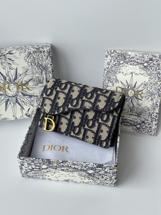 Christian Dior Saddle Card Holder 5611