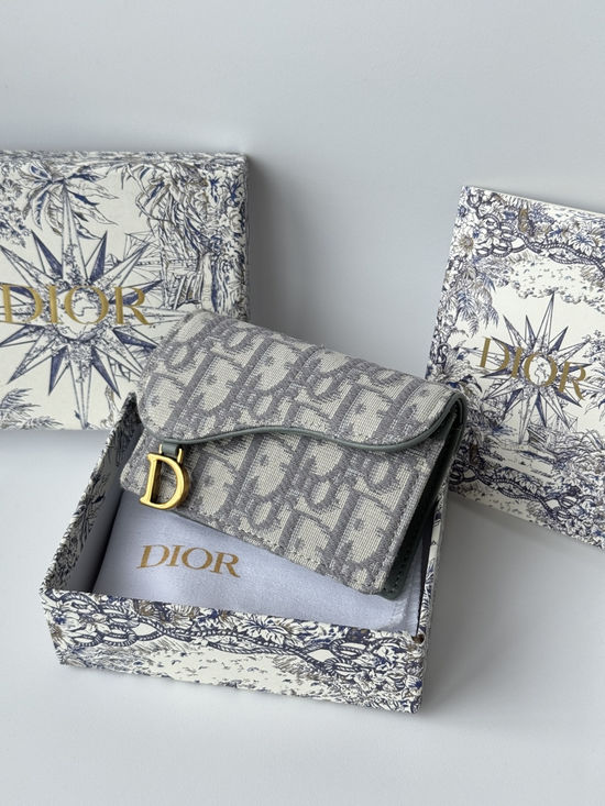 Christian Dior Saddle Card Holder 5611