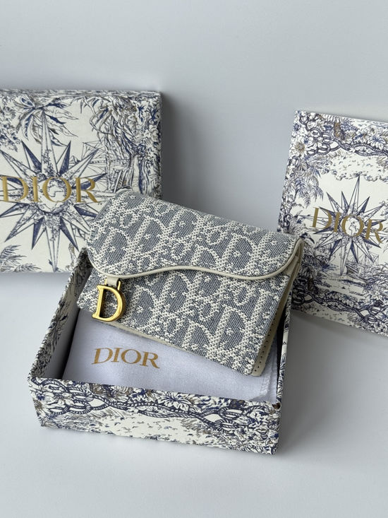 Christian Dior Saddle Card Holder 5611