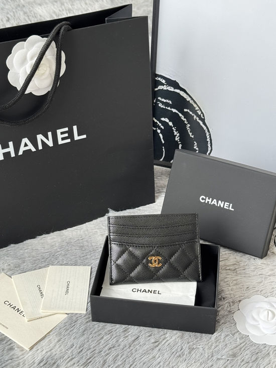 Chanel Lambskin Card Holder AP4522