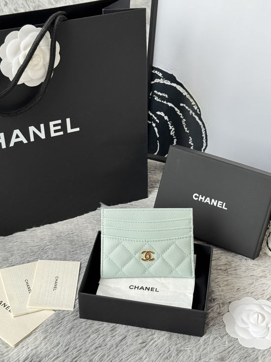 Chanel Lambskin Card Holder AP4522