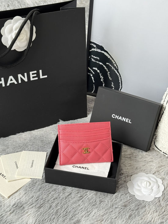 Chanel Lambskin Card Holder AP4522