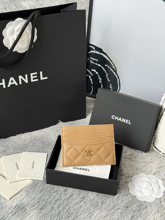 Chanel Lambskin Card Holder AP4522