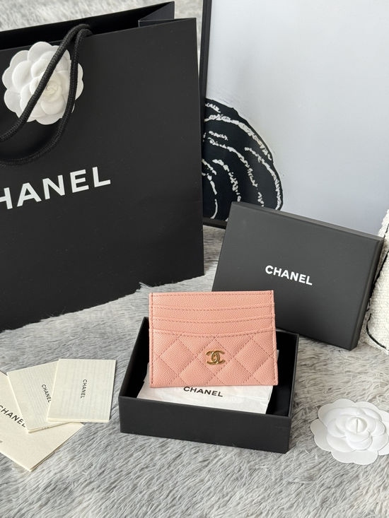 Chanel Lambskin Card Holder AP4522