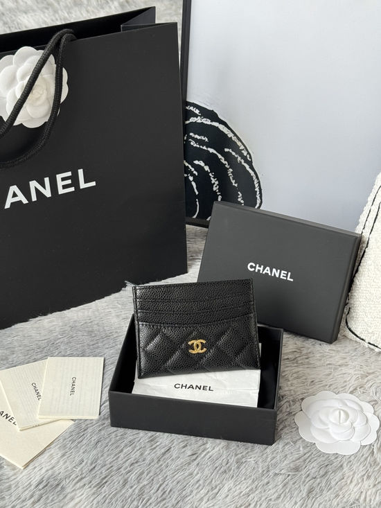 Chanel Lambskin Card Holder AP4522