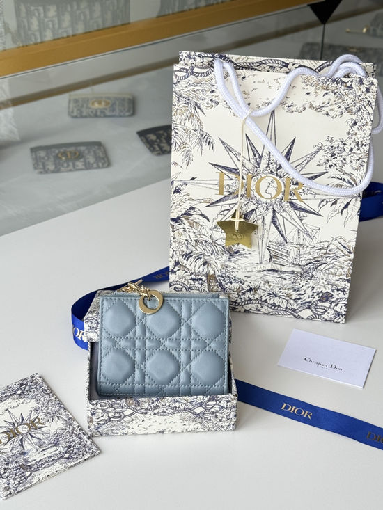Christian Dior Caro Dahlia Wallet S6037UBHZ_M928