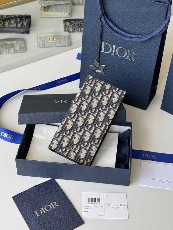 Christian Dior Oblique Printed Long Wallet 2OBBC002YSE