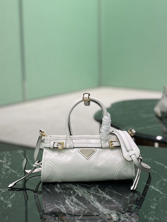 Prada Softlux Mini Handbag Crossbody Bag 1BA486