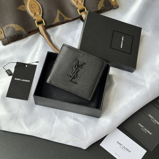 Yves Saint Laurent MONOGRAM Bifold Wallet 463249