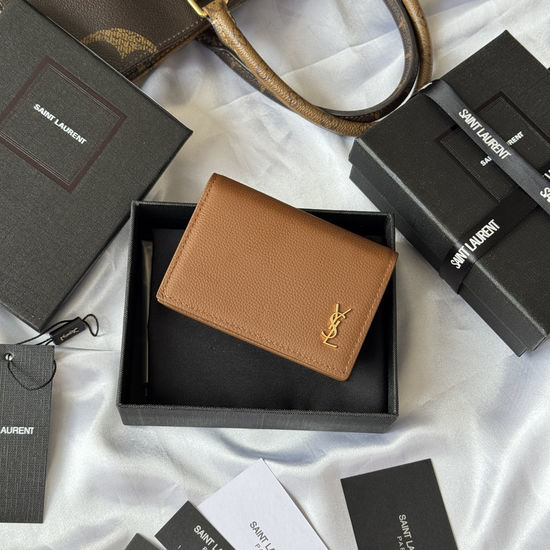 Yves Saint Laurent YSL Flap Card Holder 693492
