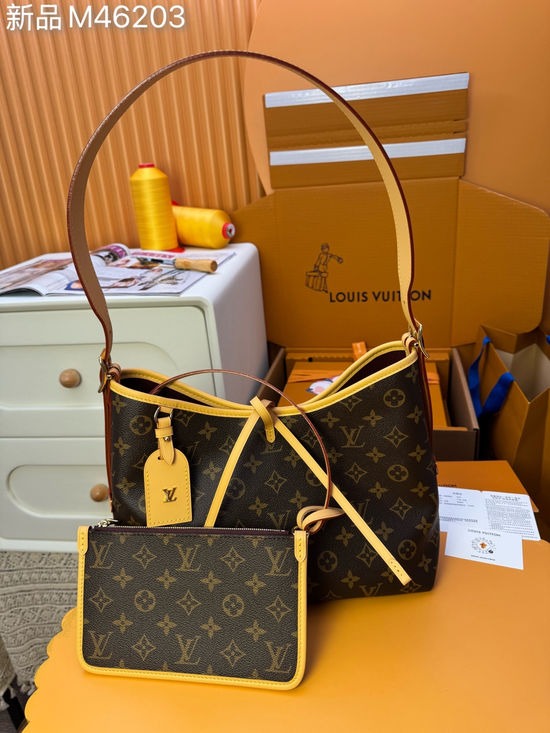 Louis Vuitton CarryAll Small Handbag M46203