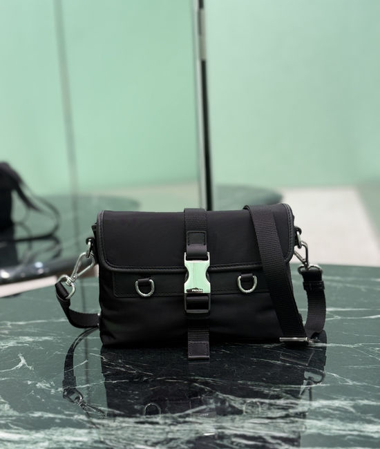 Prada Nylon Phone Bag with Enamel Logo 2ZT071