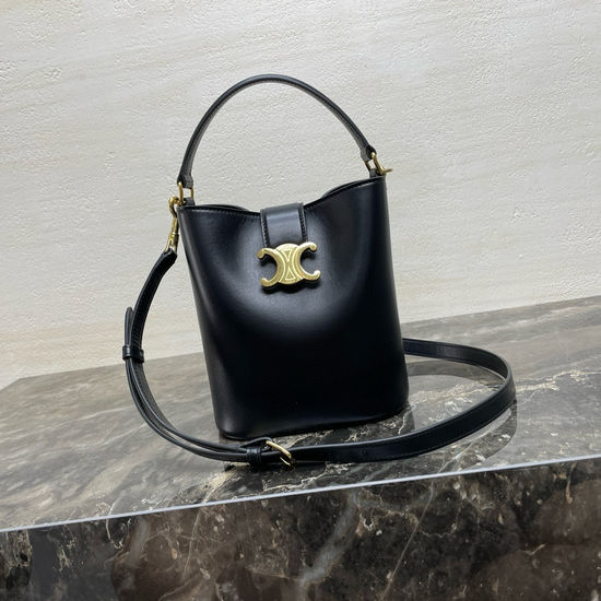 Celine LOUISE Smooth Leather Bucket Bag 119173