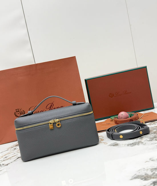 Loro Piana Extra Pocket L19 Leather Bag 6164