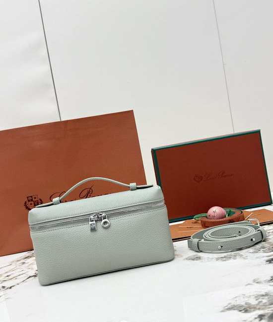 Loro Piana Extra Pocket Leather Crossbody Bag 5962