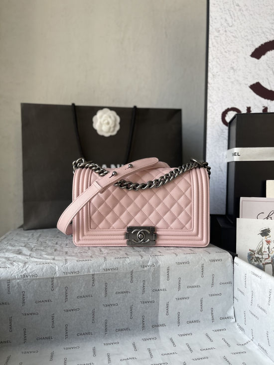 Chanel Classic Leboy Caviar Handbag A67086