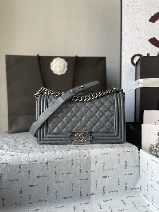 Chanel Classic Leboy Caviar Handbag A67086