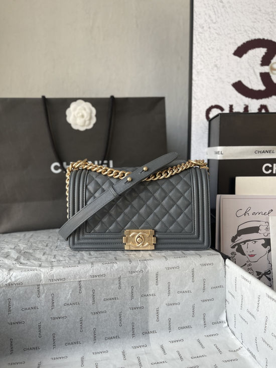 Chanel Leboy Caviar Classic Handbag A67086