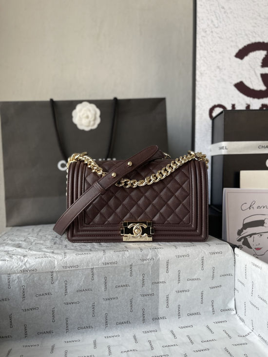 Chanel Classic Leboy Caviar Handbag A67086