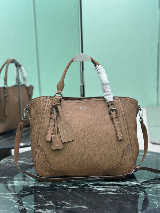 Prada Tote Bag Textured Leather 1BG602