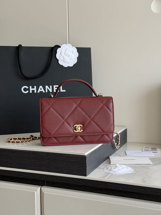 Chanel Handle WOC Wealth Bag with Rotating Logo AP5031
