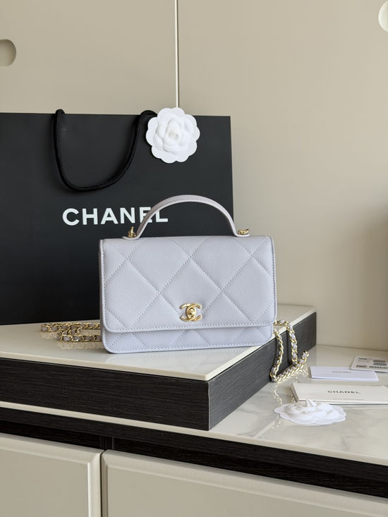 Chanel Handle WOC Wealth Bag with Rotating Logo AP5031