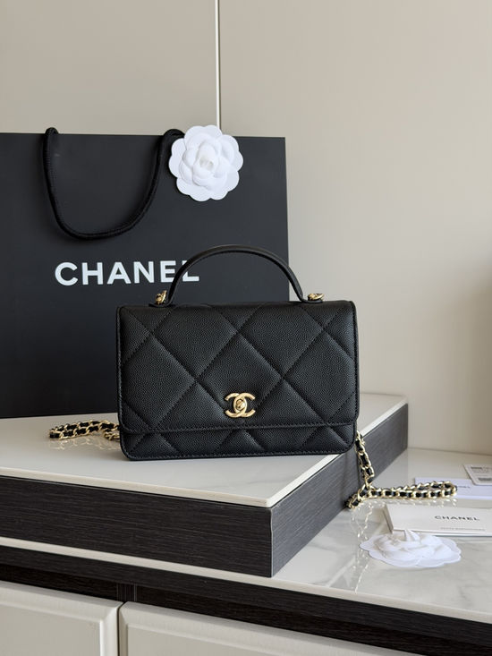 Chanel Handle WOC Wealth Bag with Rotating Logo AP5031