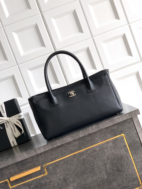 Chanel Cerf Caviar Leather Tote Bag AS6055