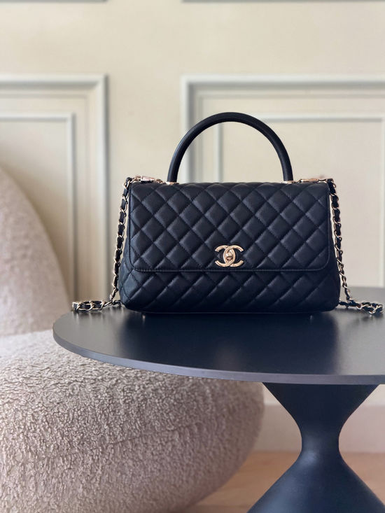 Chanel Coco Handle Flap Mini Handbag 92991
