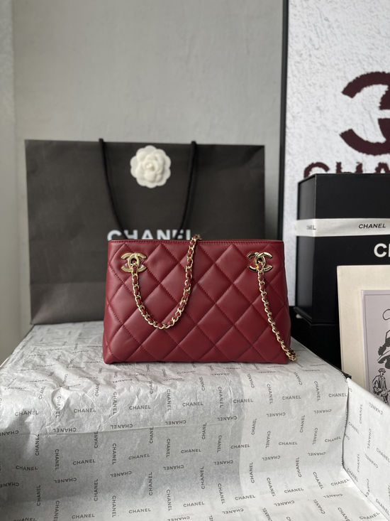 Chanel Small Shopping Bag Luxurious Soft AS6248